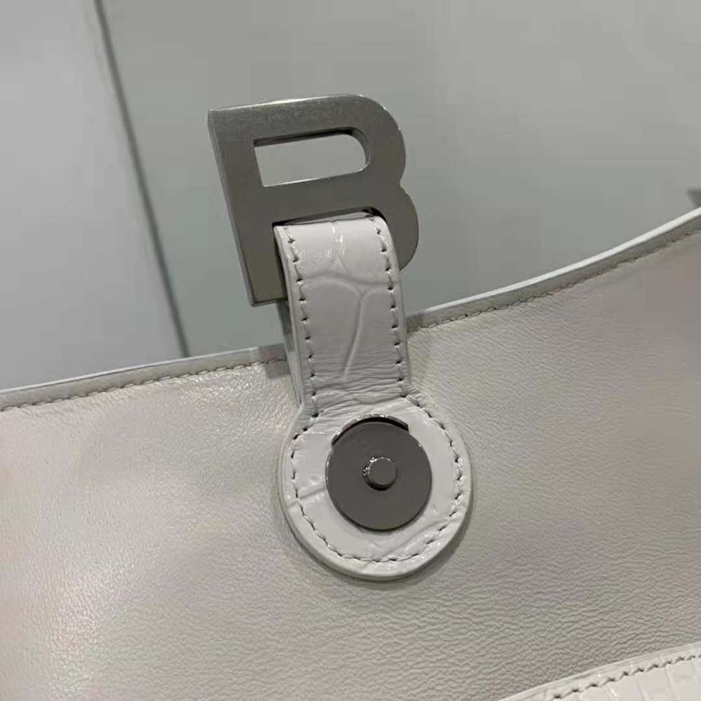 Balenciaga Women Downtown XS Shoulder Bag in White - image 10