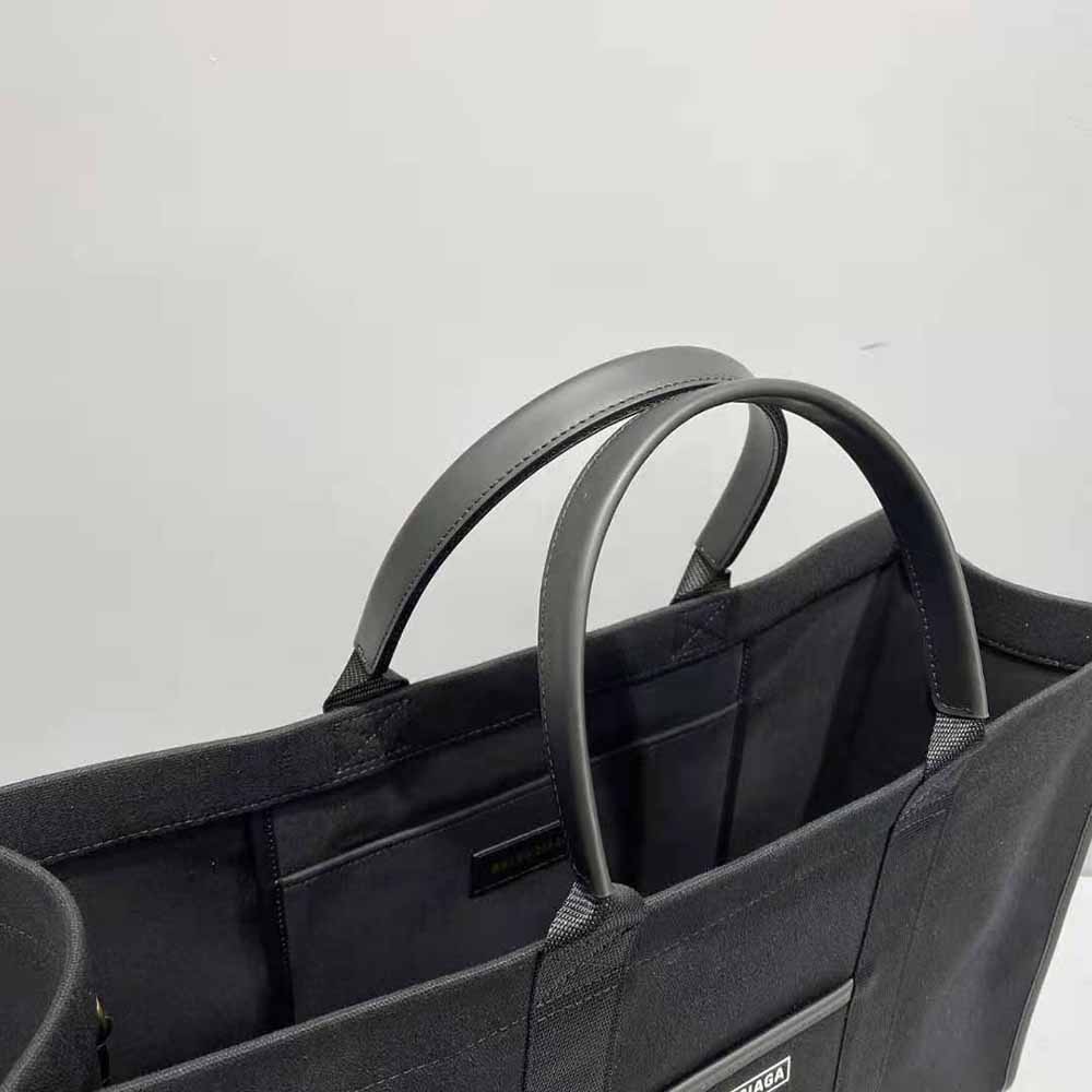 Balenciaga Women Hardware Large Tote Bag-Black - image 7