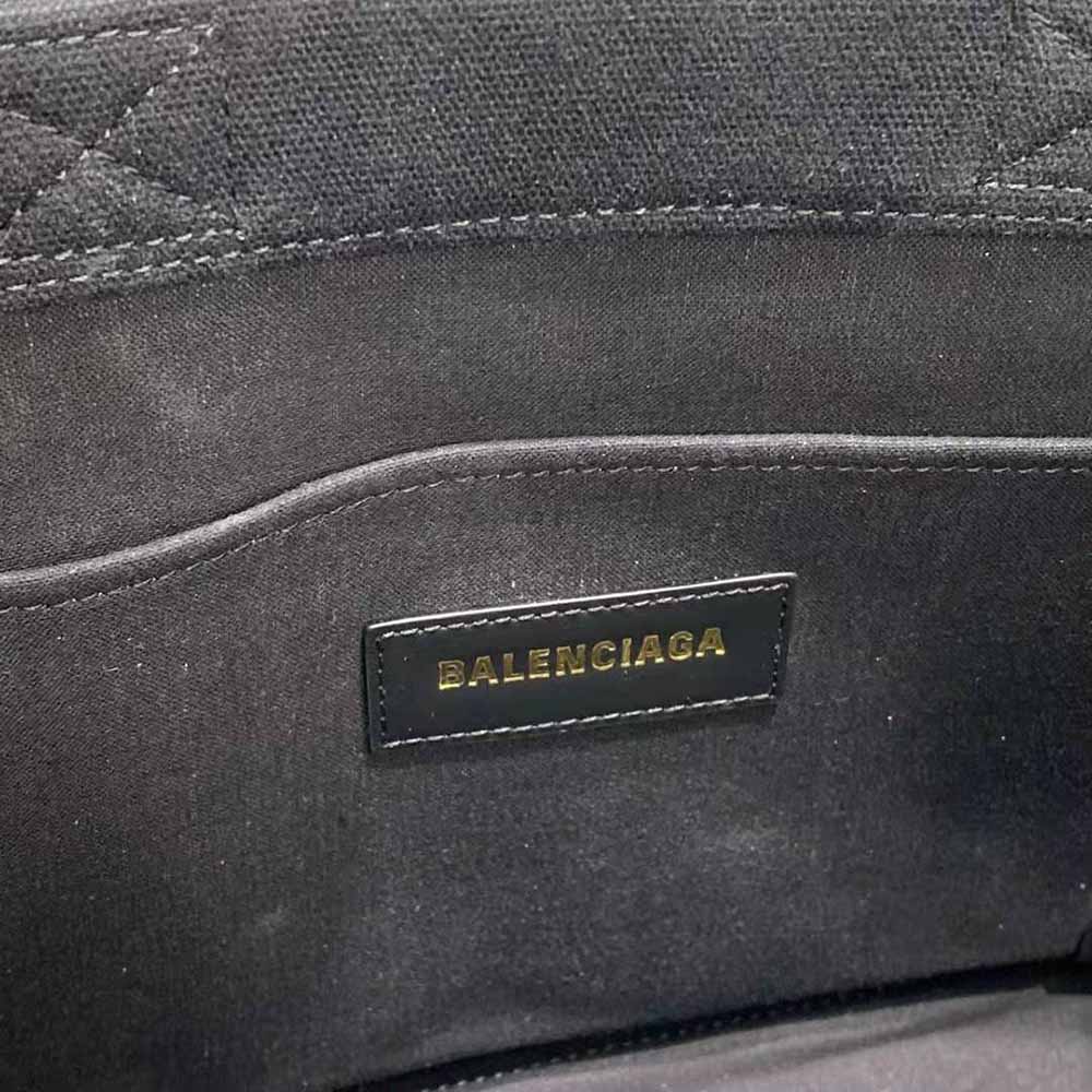Balenciaga Women Hardware Small Tote Bag With Strap-Black - image 8