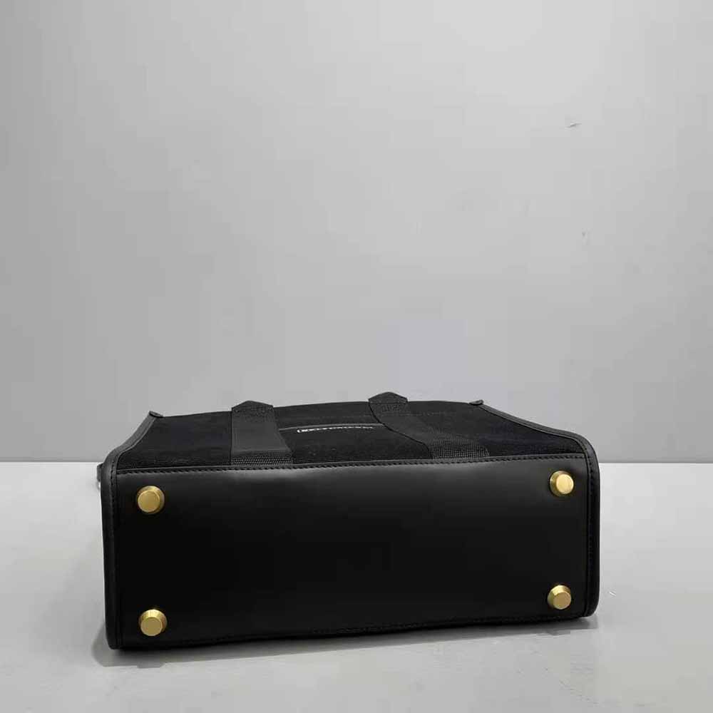 Balenciaga Women Hardware Small Tote Bag With Strap-Black - image 5