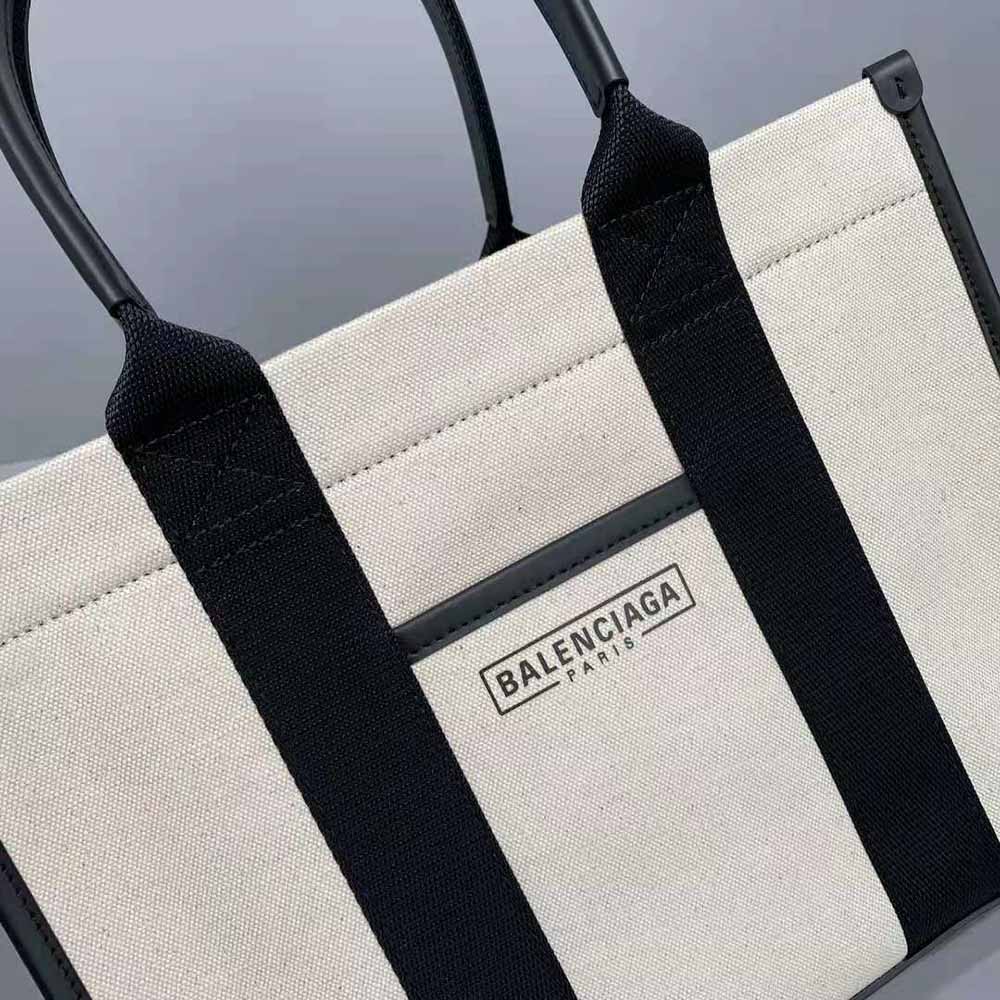 Balenciaga Women Hardware Small Tote Bag With Strap-White - image 7