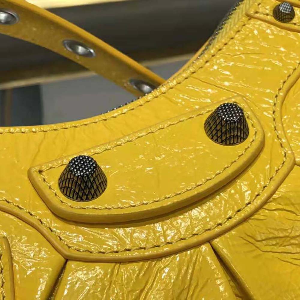 Balenciaga Women Le Cagole XS Shoulder Bag in Yellow - image 5