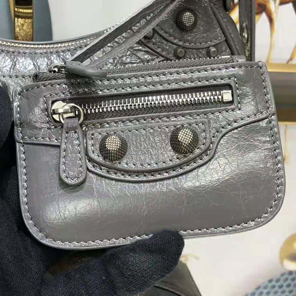 Balenciaga Women Le Cagole XS Shoulder Bag-Black - image 6