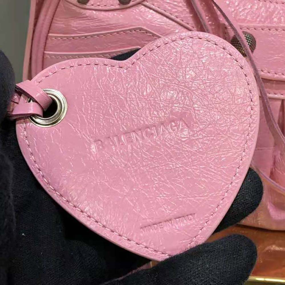 Balenciaga Women Le Cagole XS Shoulder Bag-Pink - image 10