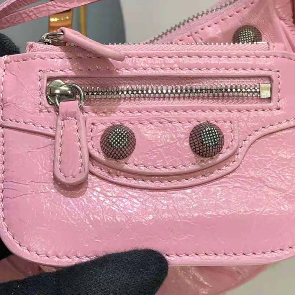 Balenciaga Women Le Cagole XS Shoulder Bag-Pink - image 6