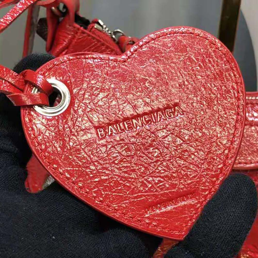 Balenciaga Women Le Cagole XS Shoulder Bag in Red - image 10