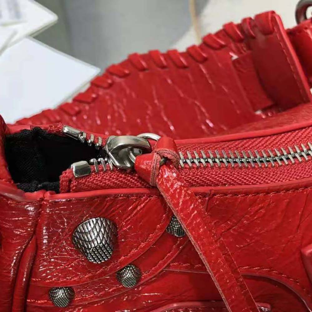 Balenciaga Women Le Cagole XS Shoulder Bag in Red - image 9