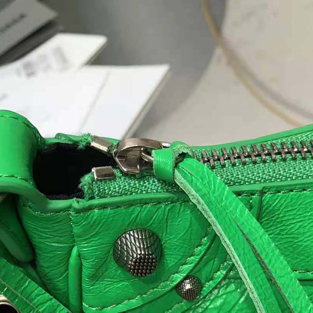 Balenciaga Women Le Cagole XS Shoulder Bag-Green - image 5