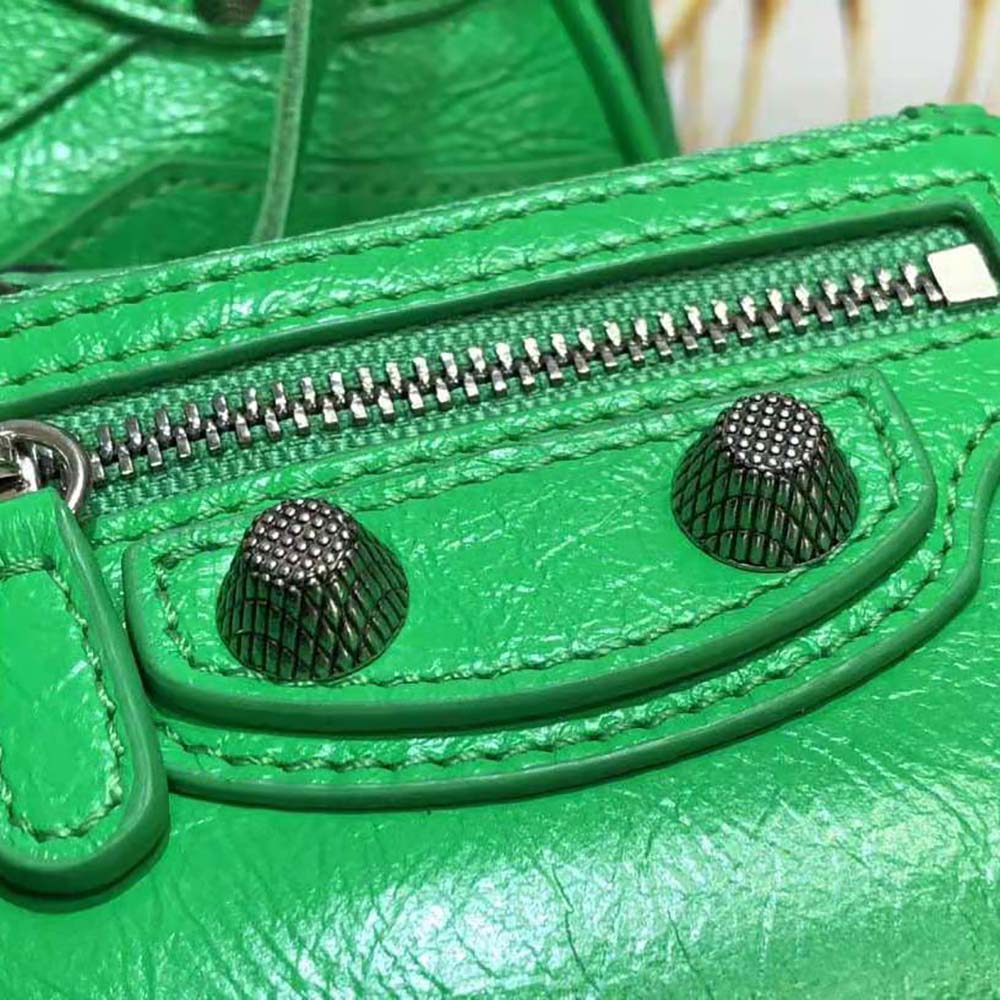 Balenciaga Women Le Cagole XS Shoulder Bag-Green - image 8