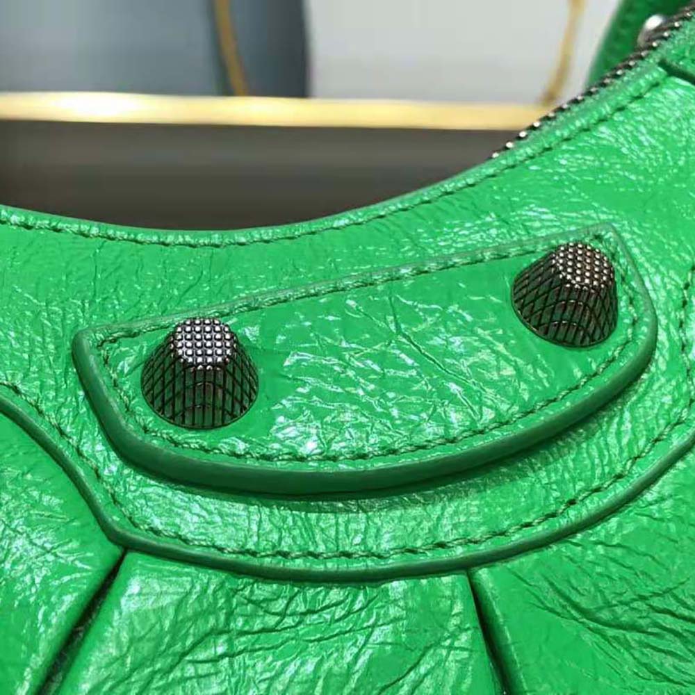 Balenciaga Women Le Cagole XS Shoulder Bag-Green - image 7
