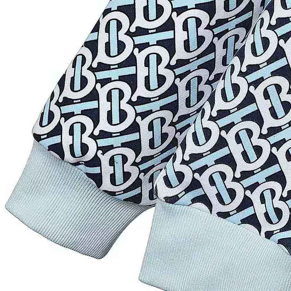 Burberry Women Monogram Print Cotton Oversized Sweatshirt - image 7