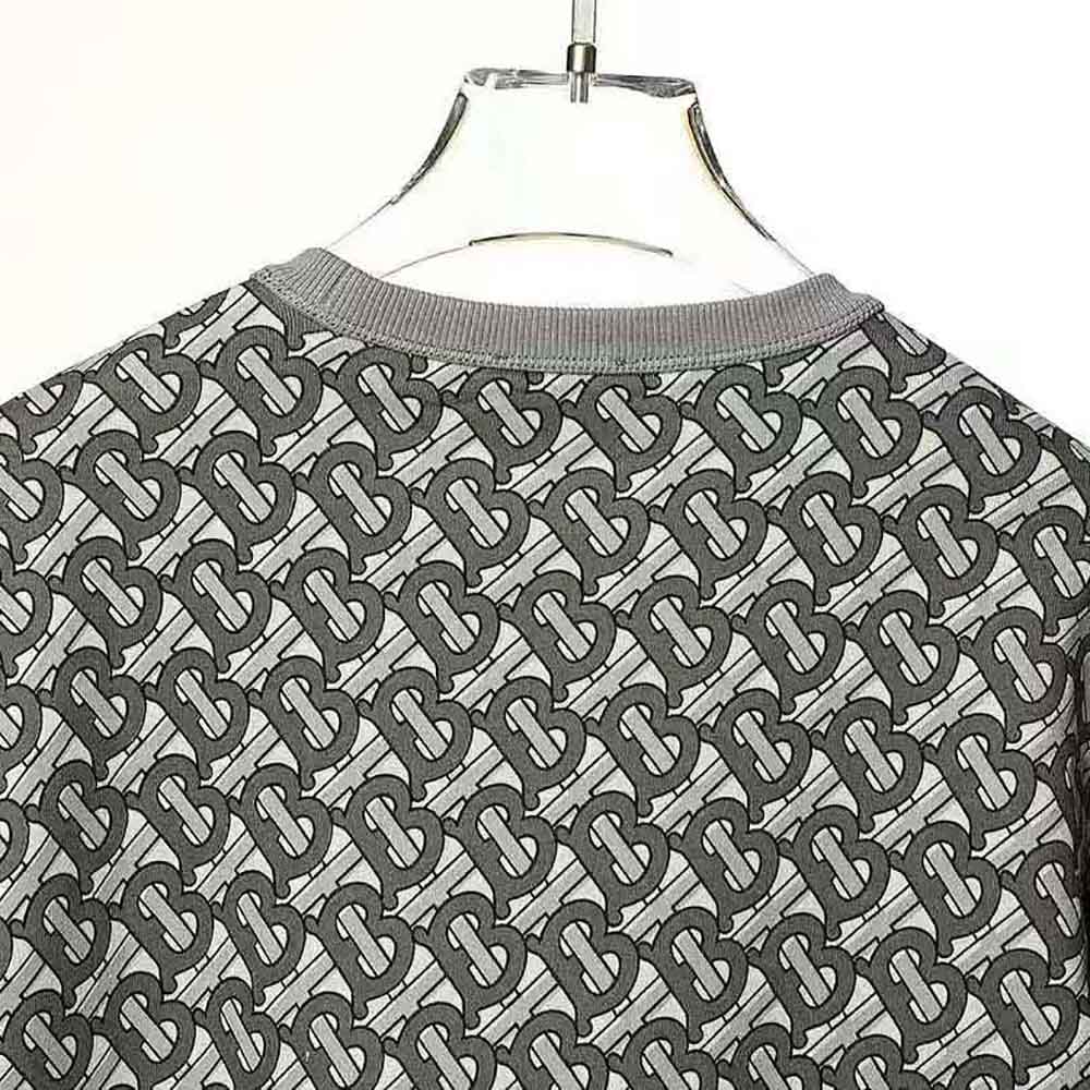 Burberry Women Monogram Print Cotton Sweatshirt - image 5