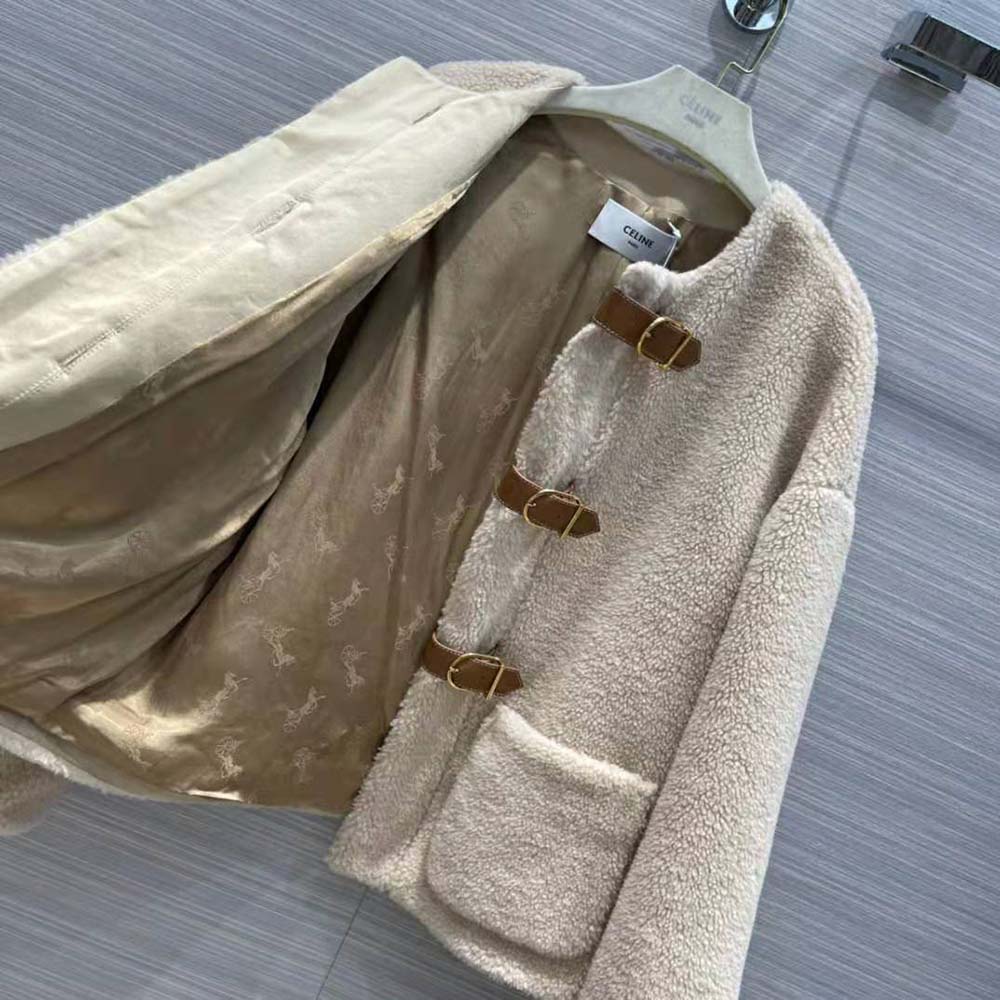 Celine Women Cardigan in Silk and Cashmere - image 5