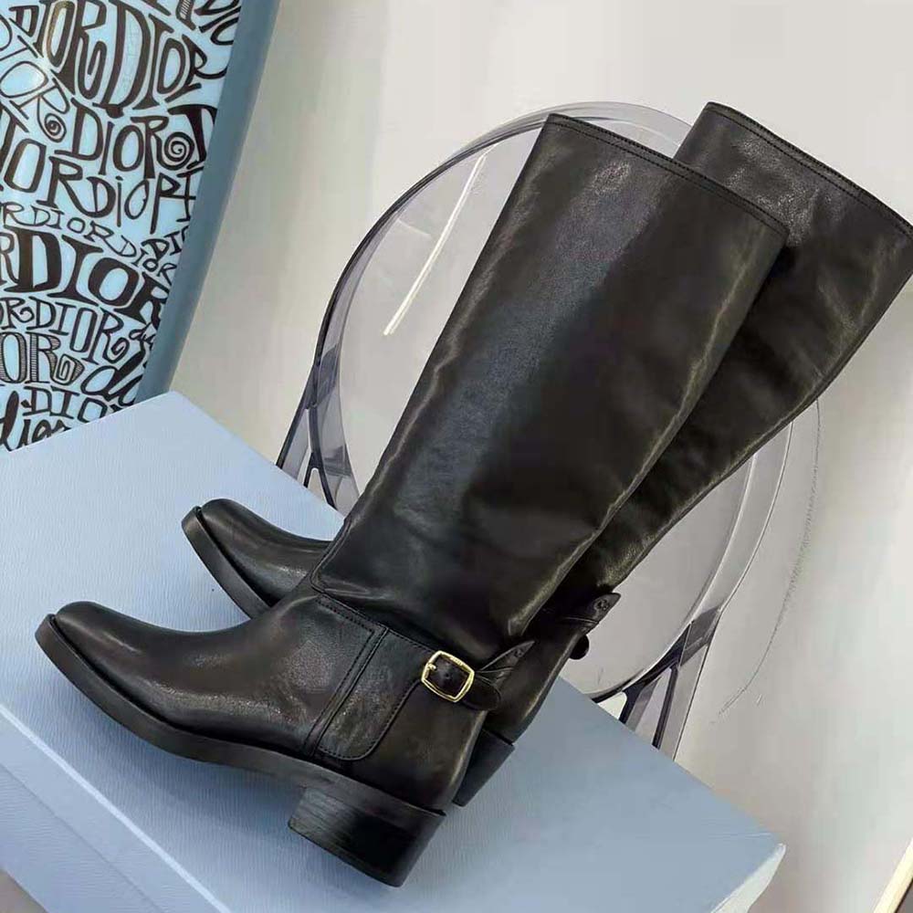 Celine Women Folco Buckled Boot in Calfskin - image 4