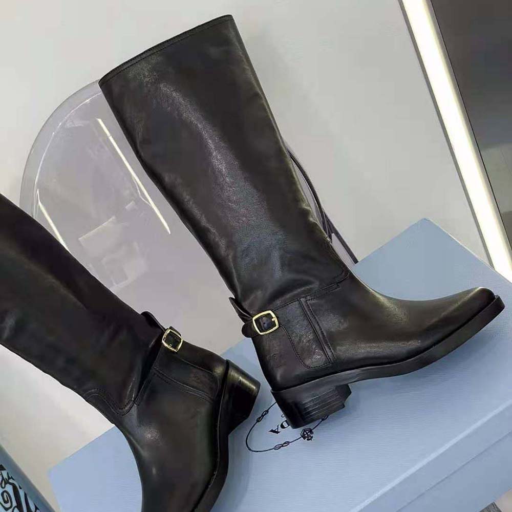 Celine Women Folco Buckled Boot in Calfskin - image 5