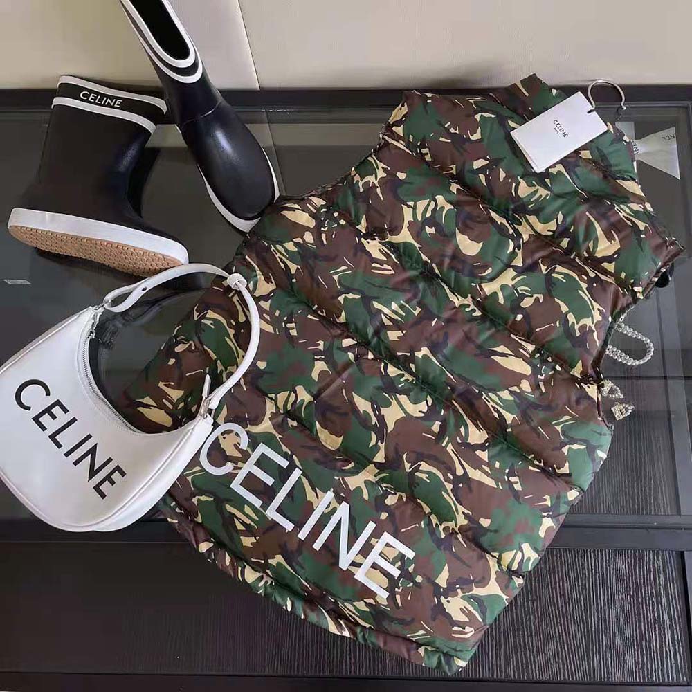 Celine Women Loose Jacket in Printed Nnylon - image 3