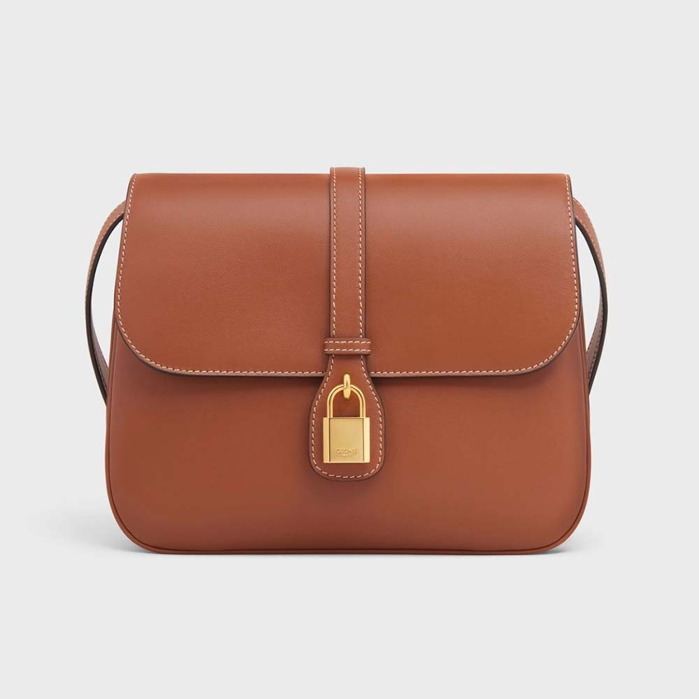 Celine Women Medium Tabou in Smooth Calfskin-Brown - image 1