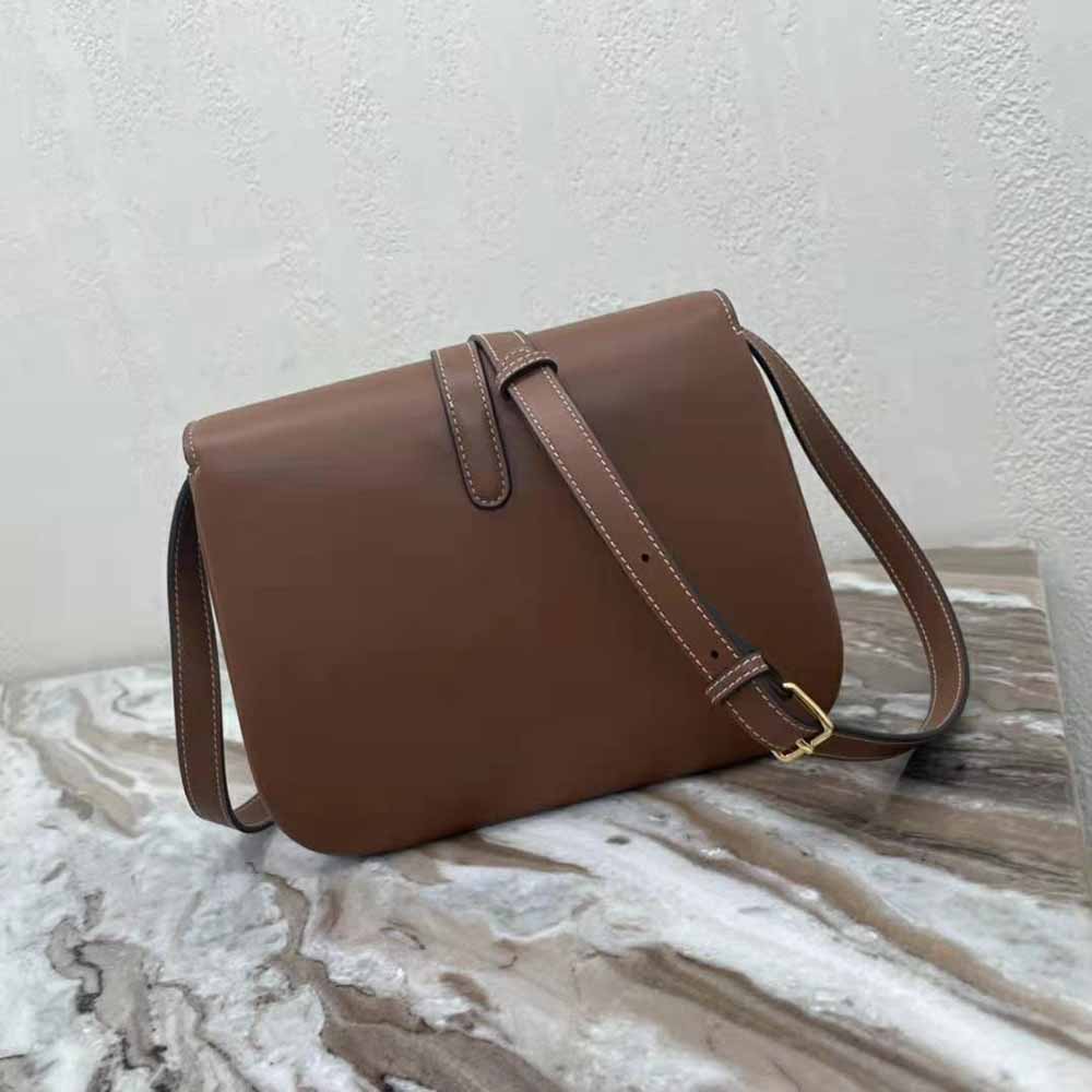 Celine Women Medium Tabou in Smooth Calfskin-Brown - image 3