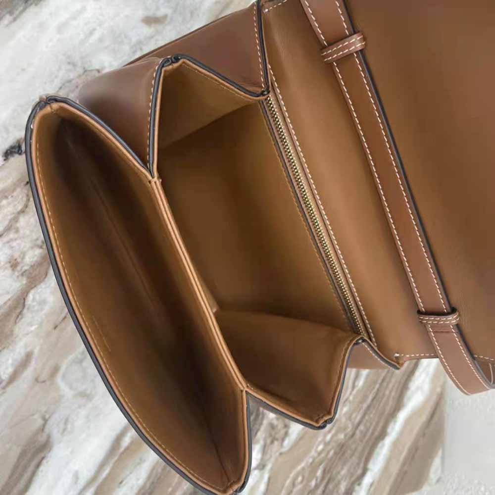 Celine Women Medium Tabou in Smooth Calfskin-Brown - image 7