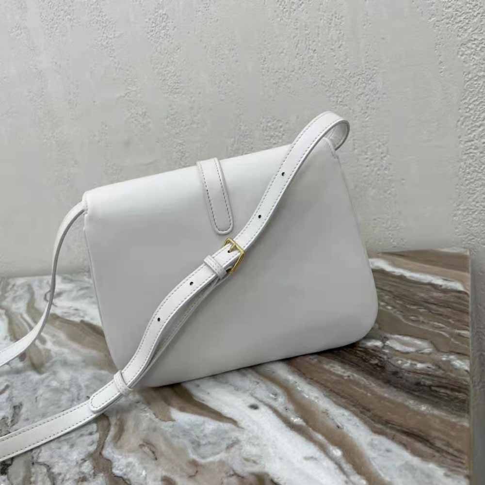 Celine Women Medium Tabou in Smooth Calfskin-White - image 5