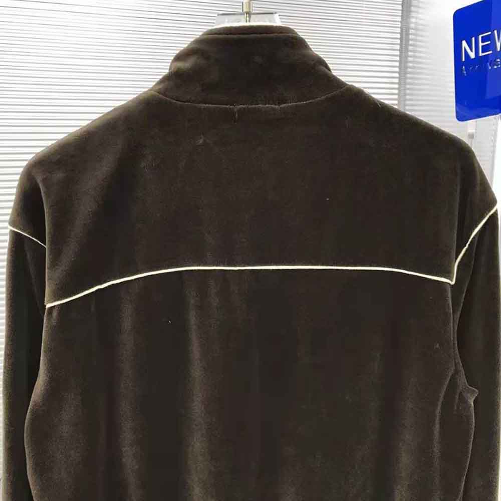 Celine Women Triomphe Jersey Sweatshirt in Velvet - image 5