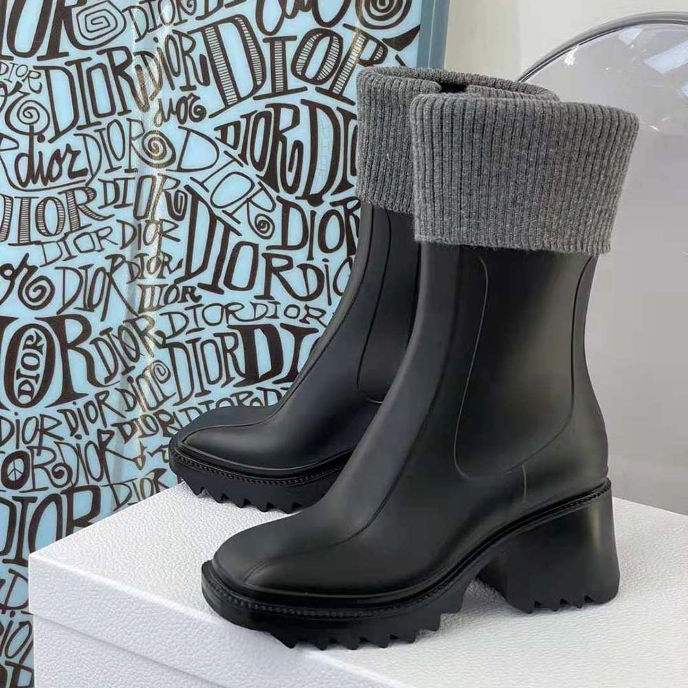 Chloe Women Betty Rain Boot in PVC-Black - image 7