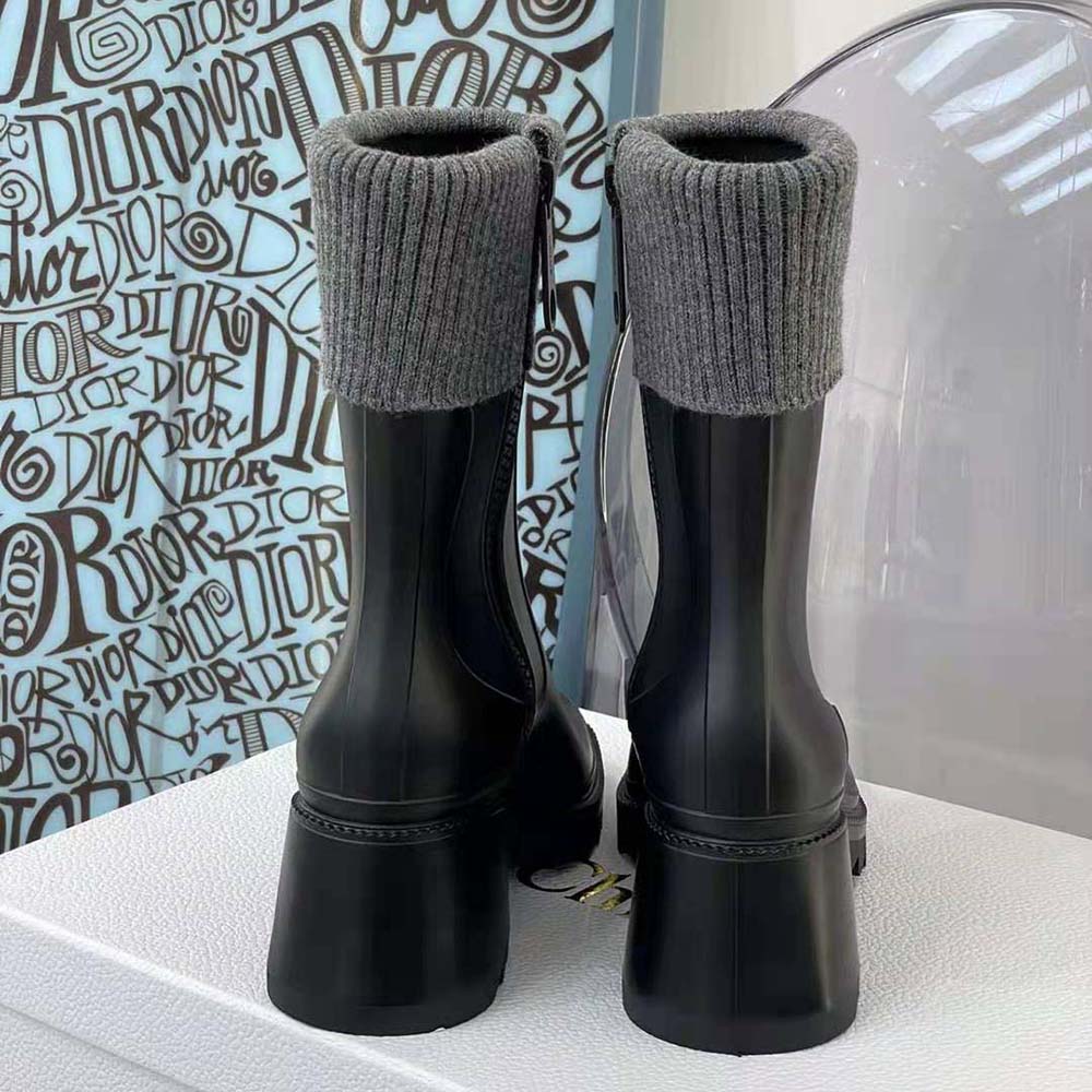 Chloe Women Betty Rain Boot in PVC-Black - image 8