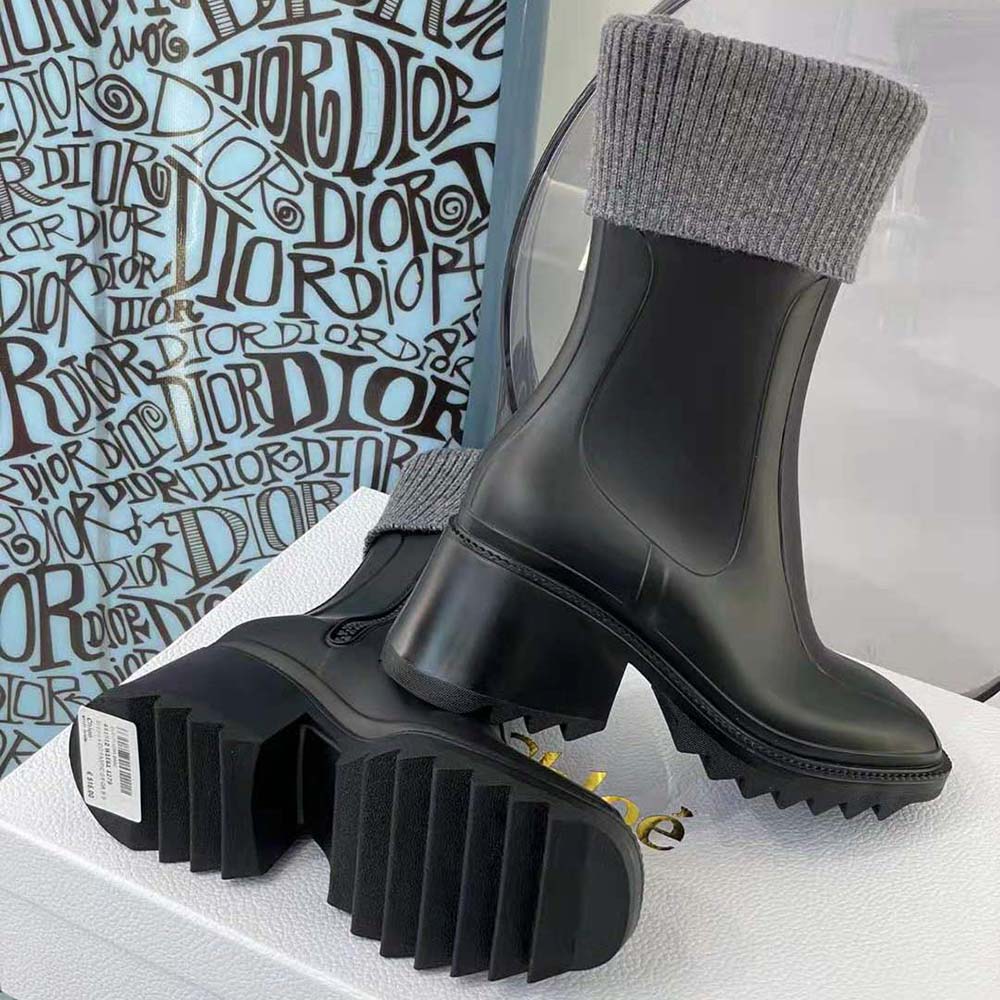 Chloe Women Betty Rain Boot in PVC-Black - image 9
