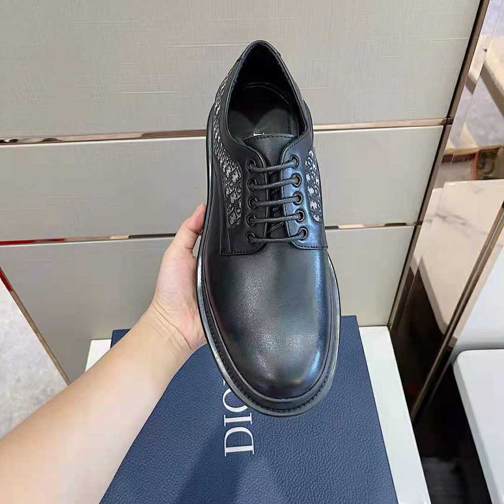Dior Men Explorer Derby Shoe Black Smooth Calfskin - image 5