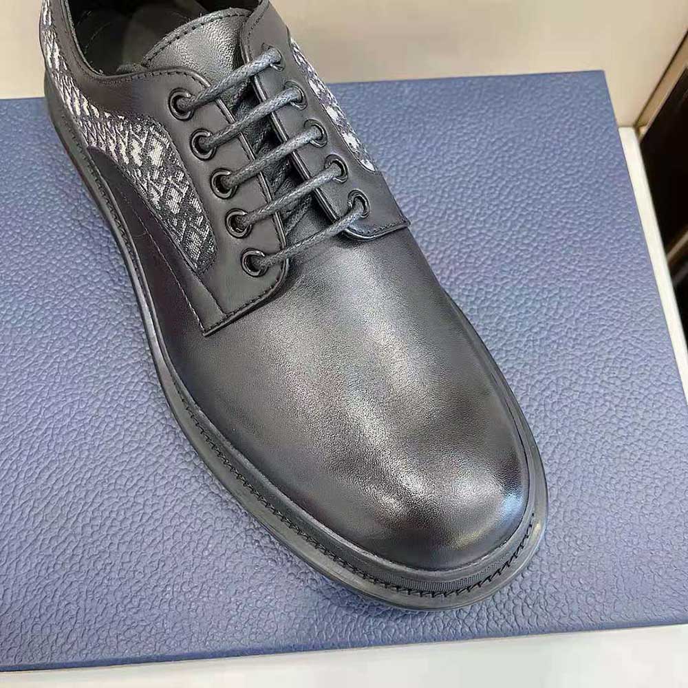 Dior Men Explorer Derby Shoe Black Smooth Calfskin - image 6