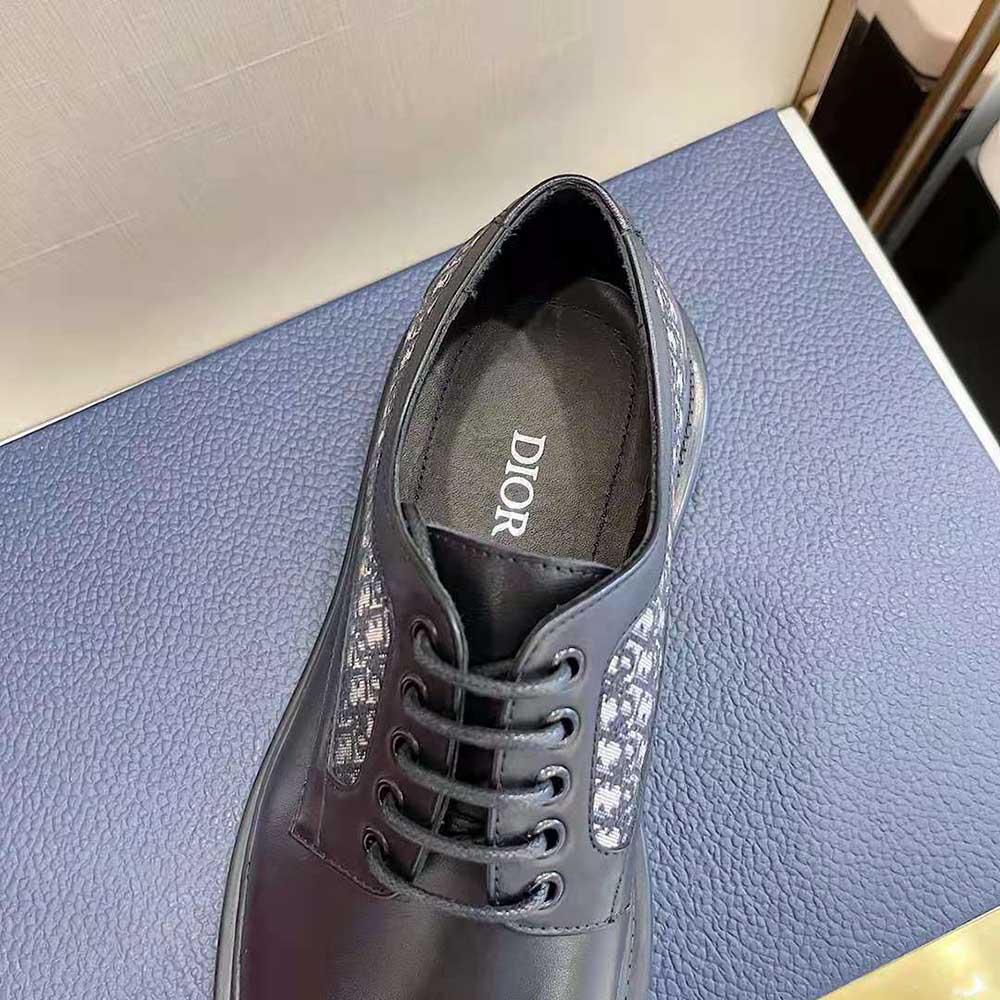 Dior Men Explorer Derby Shoe Black Smooth Calfskin - image 7