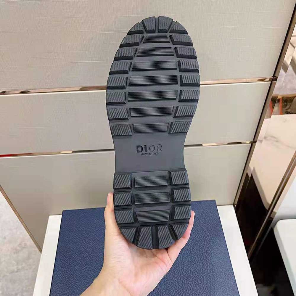 Dior Men Explorer Derby Shoe Black Smooth Calfskin - image 9