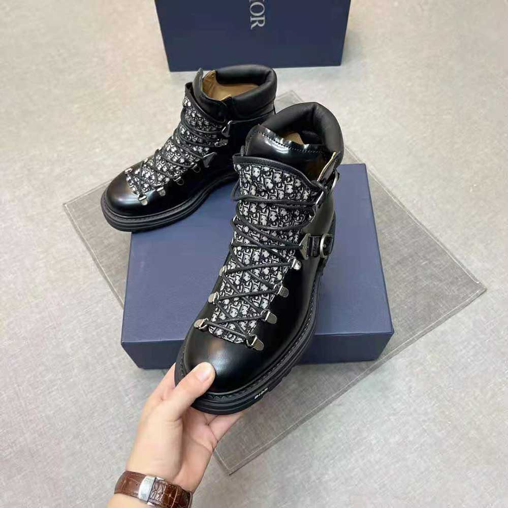 Dior Men Explorer II Laced and Buckled Ankle Boot - image 5