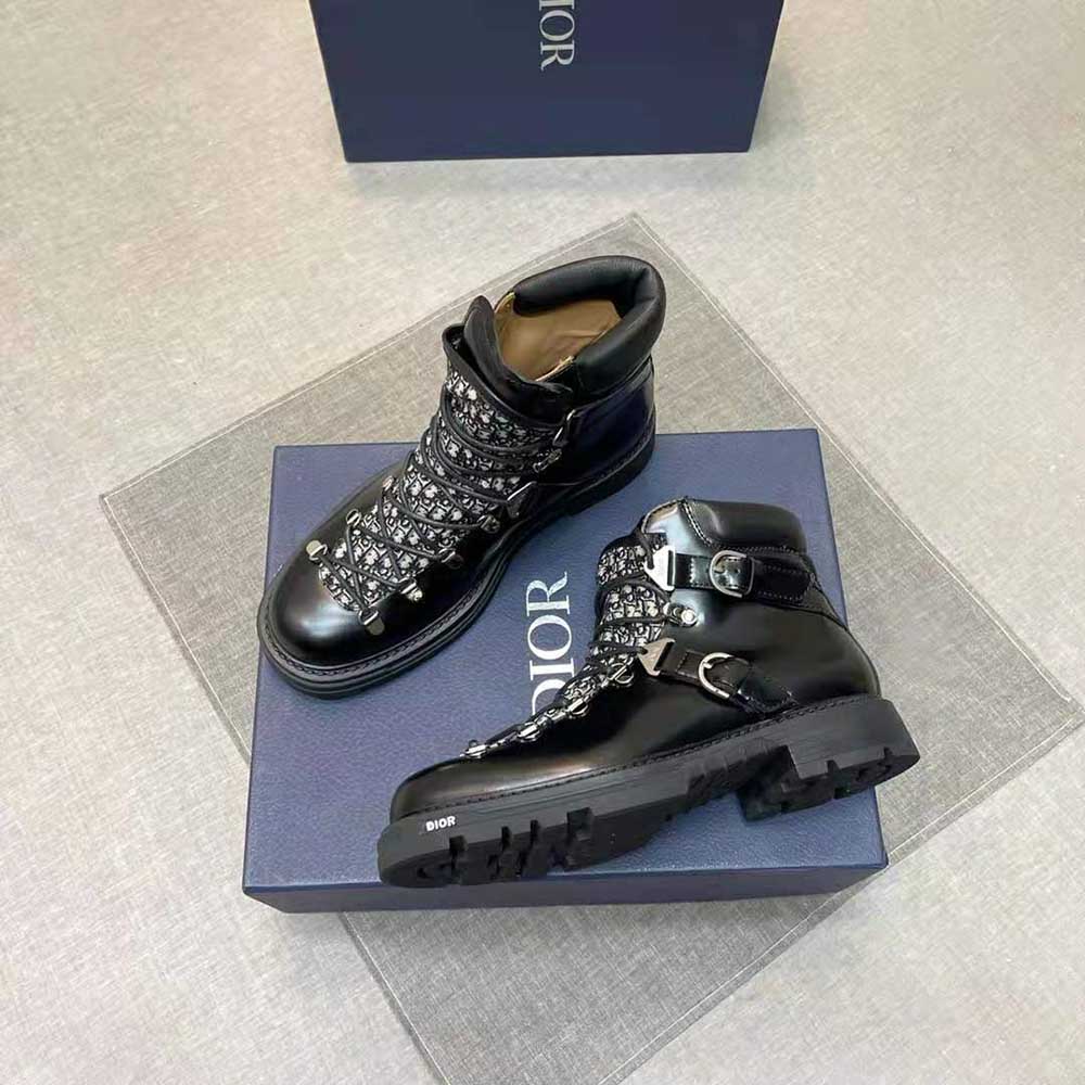 Dior Men Explorer II Laced and Buckled Ankle Boot - image 4