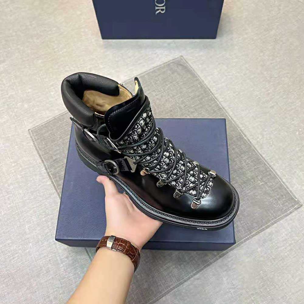 Dior Men Explorer II Laced and Buckled Ankle Boot - image 6