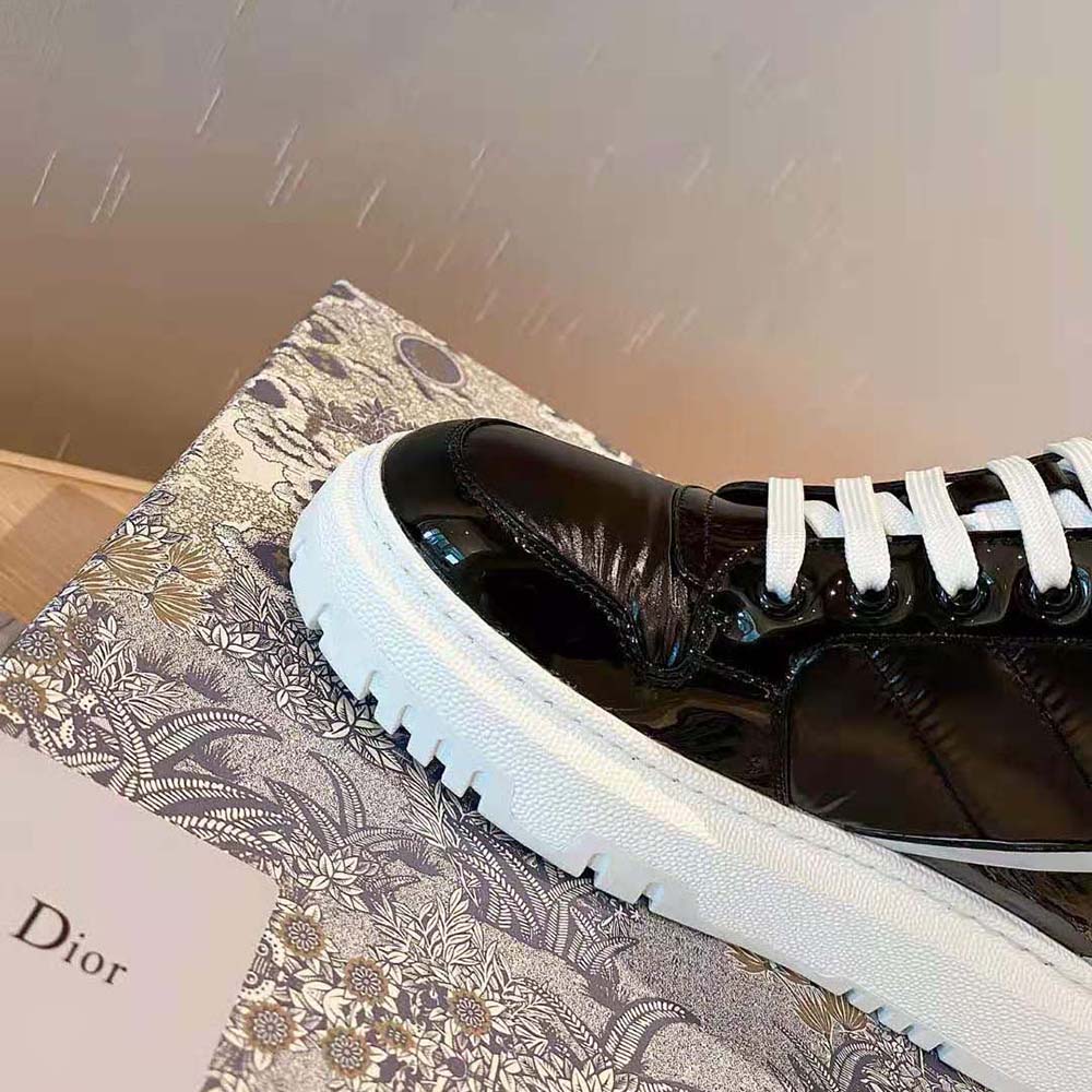 Dior Unisex D-Player Sneaker Black Quilted Nylon - image 7
