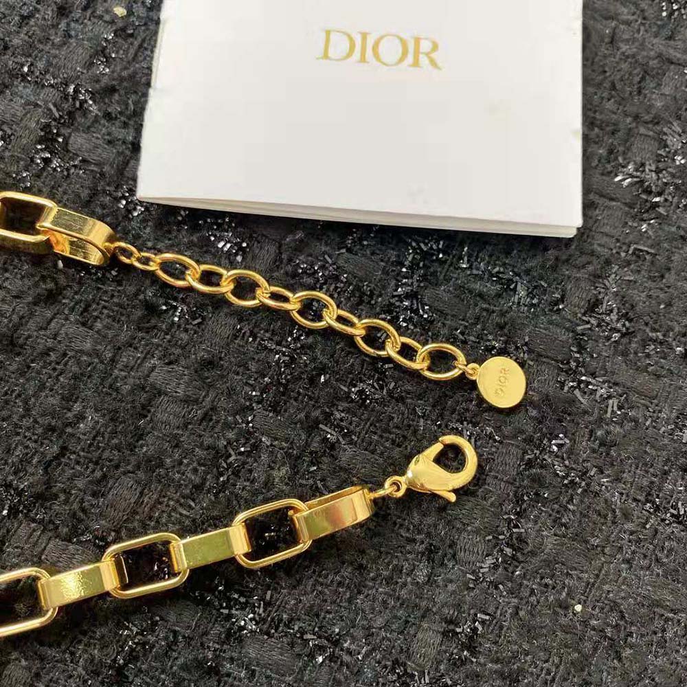 Dior Women 30 Montaigne Necklace Gold-Finish Metal - image 6