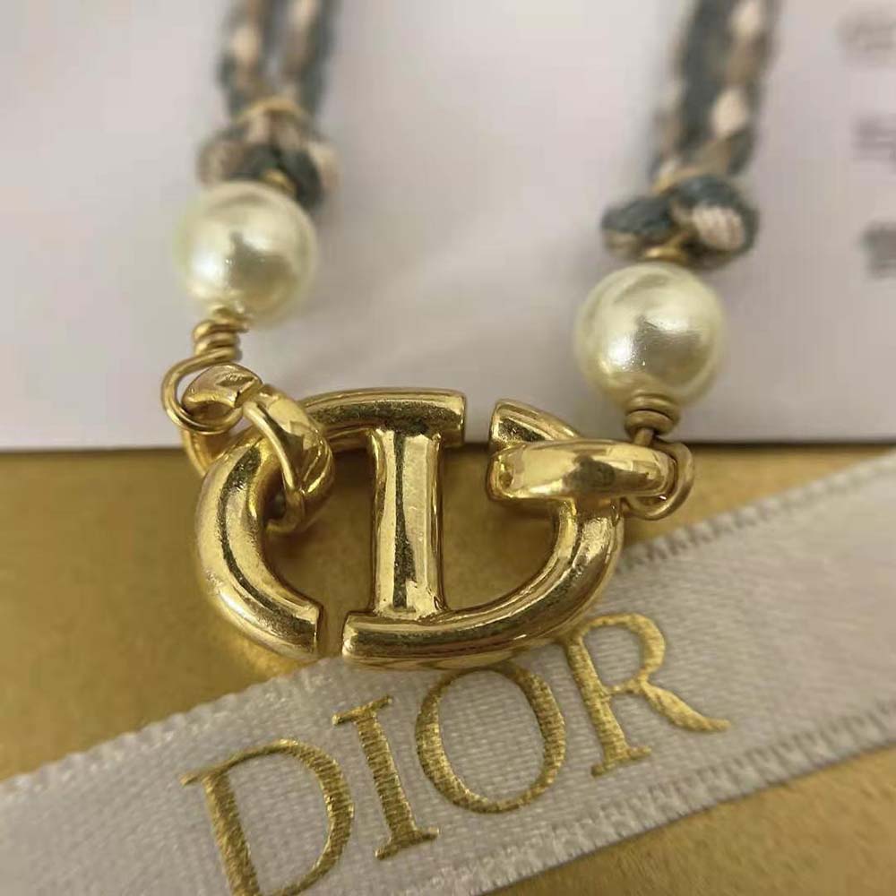 Dior Women CD Navy Bracelet Gold-Finish Metal - image 5