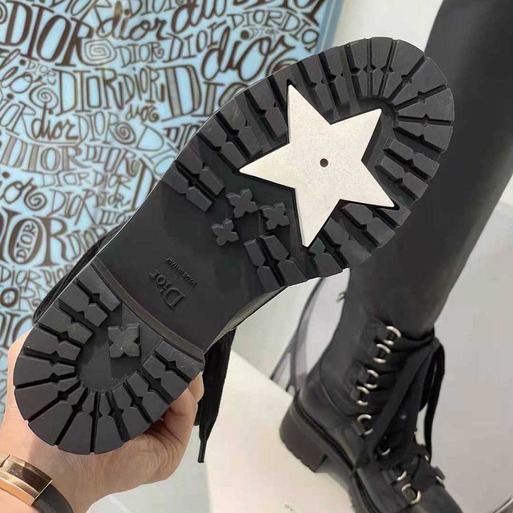 Dior Women D-Doll Thigh Boot Black Lambskin - image 10