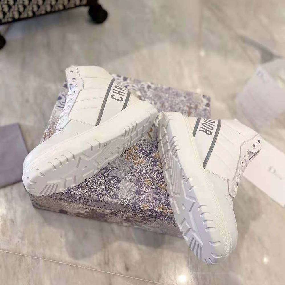Dior Women D-Player Sneaker White Quilted Nylon - image 4