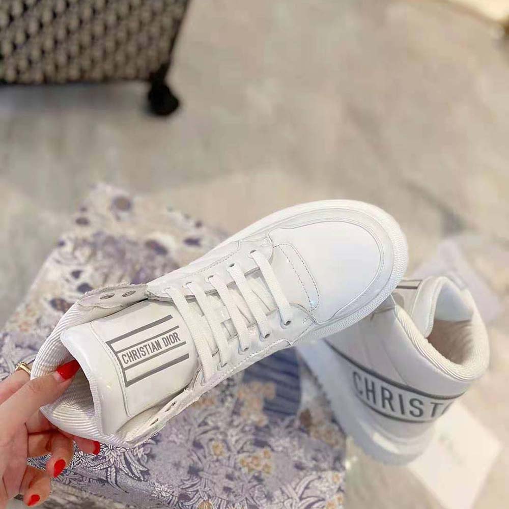 Dior Women D-Player Sneaker White Quilted Nylon - image 5