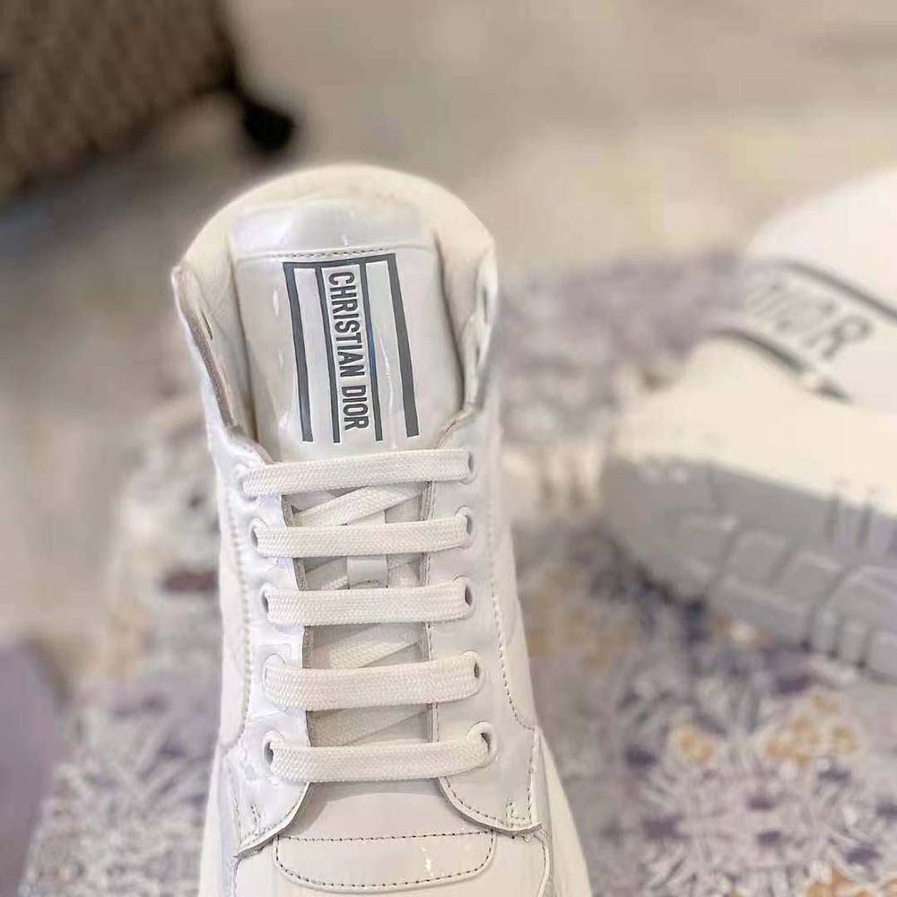 Dior Women D-Player Sneaker White Quilted Nylon - image 8