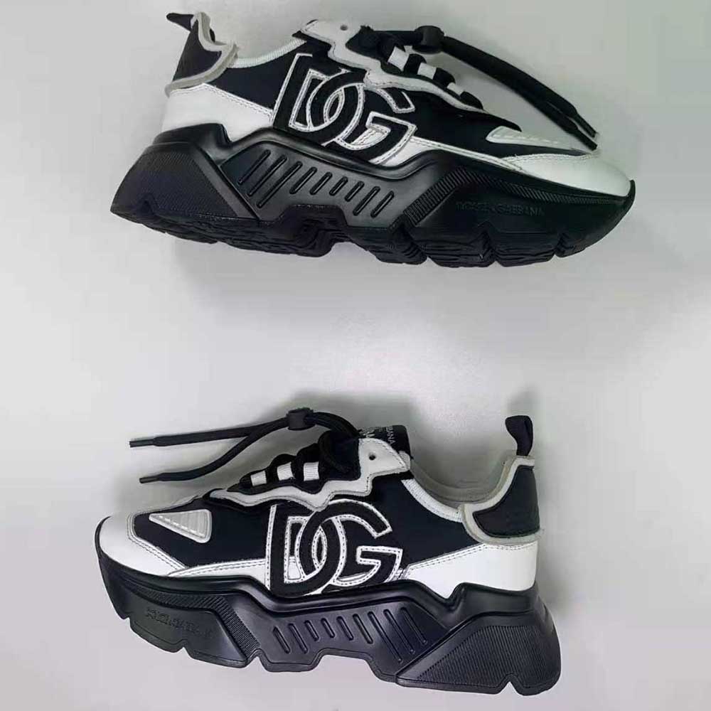 Dolce Gabbana D&G Men Mixed-Materials Daymaster Sneakers - image 7