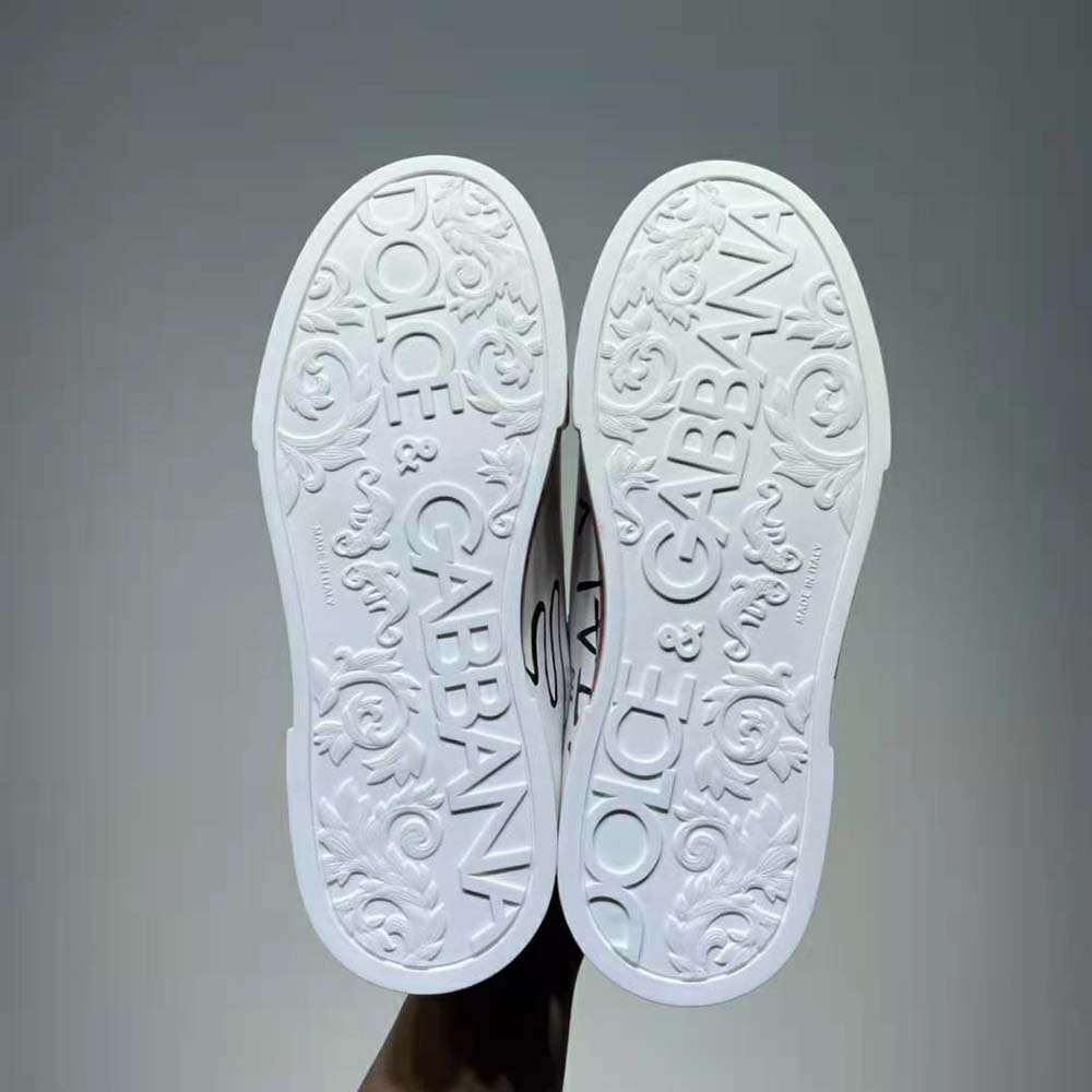 Dolce Gabbana D&G Men Limited Edition Portofino Sneakers-Yellow - image 9