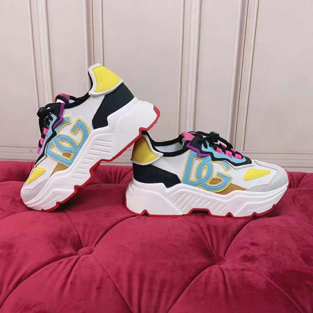 Dolce Gabbana D&G Women Mixed-materials Daymaster Sneakers - image 5