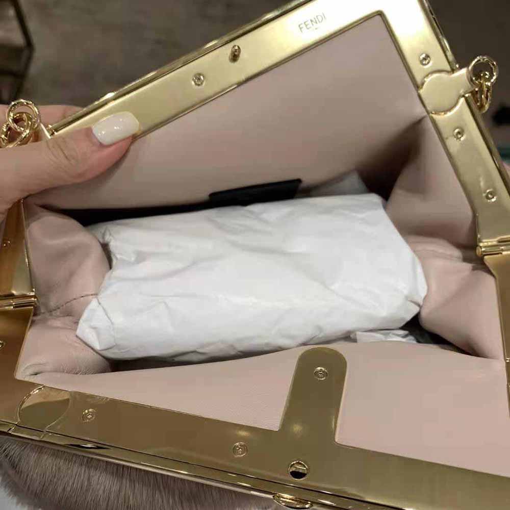 Fendi Women First Small Pink Mink Bag - image 5