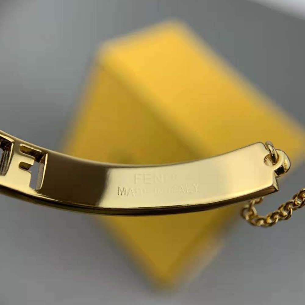 Fendi Women Gold-Colored Bracelet - image 4