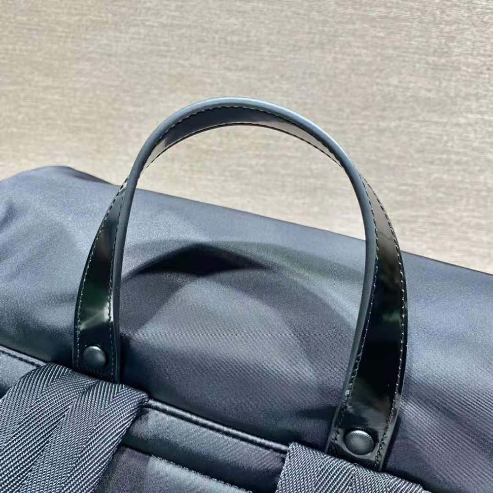 Prada Women Re-Nylon and Leather Backpack - image 8