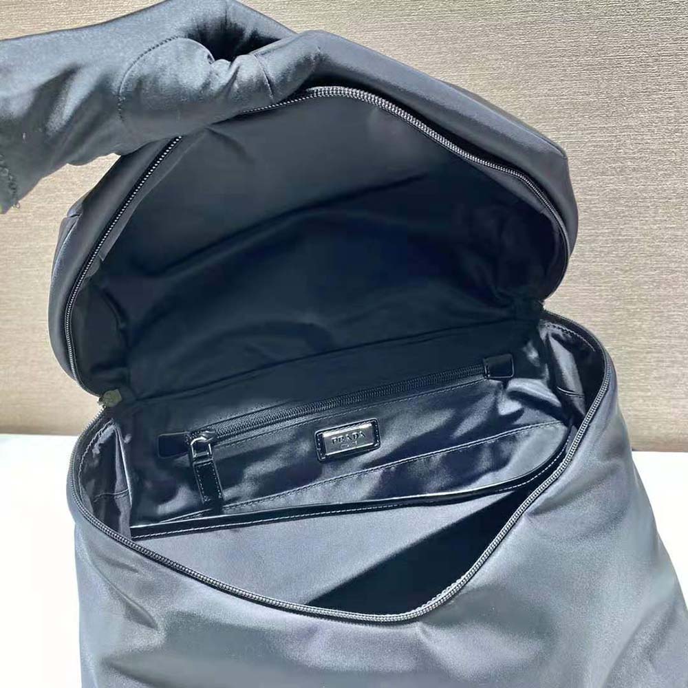 Prada Women Re-Nylon and Leather Backpack - image 7