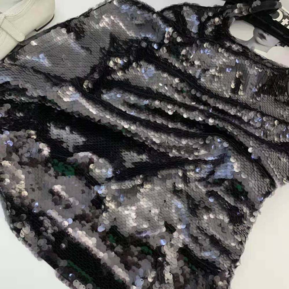 Prada Women Sequin Embellished Cigaline Minidress - image 9
